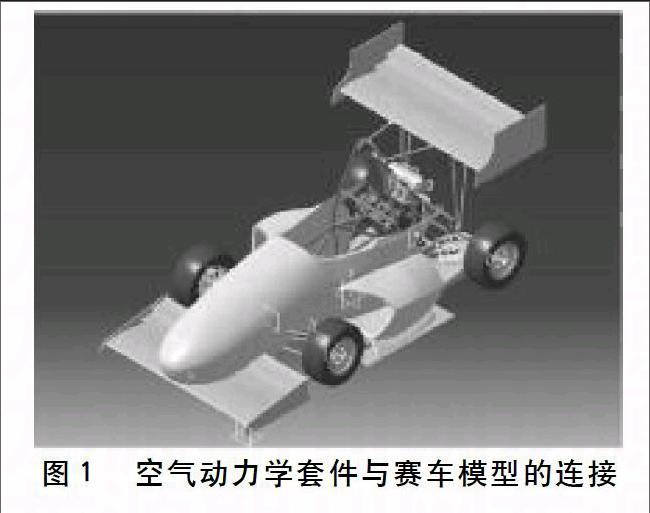 大学生方程式赛车的空气动力学套件的建模与流场分析