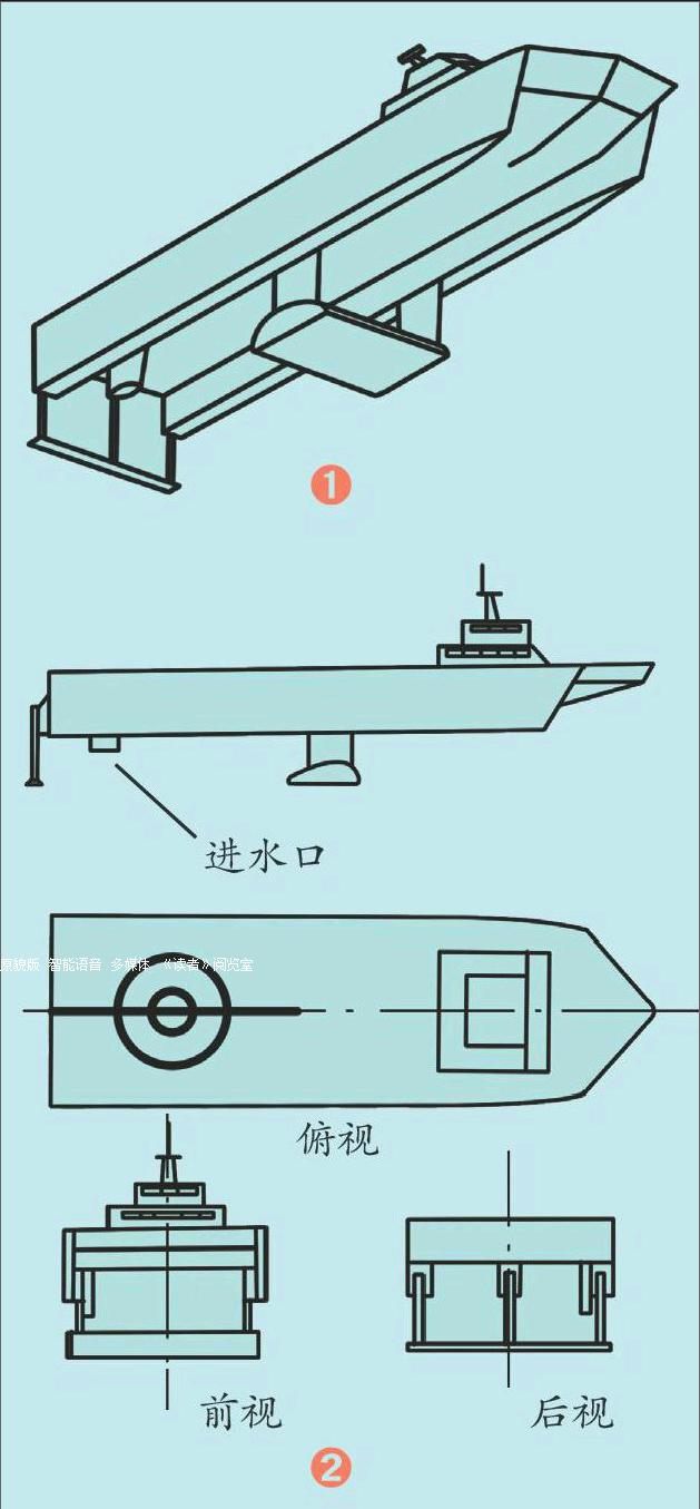 水下升力体水翼船制作