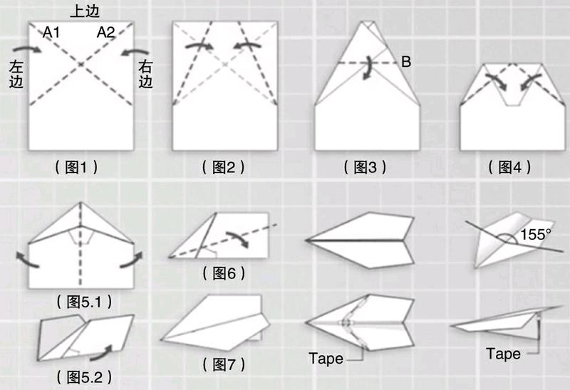 飞行70米的纸飞机是怎么折出来的