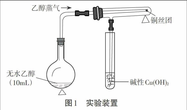 补充—个cu催化(脱氢)氧化乙醇的实验