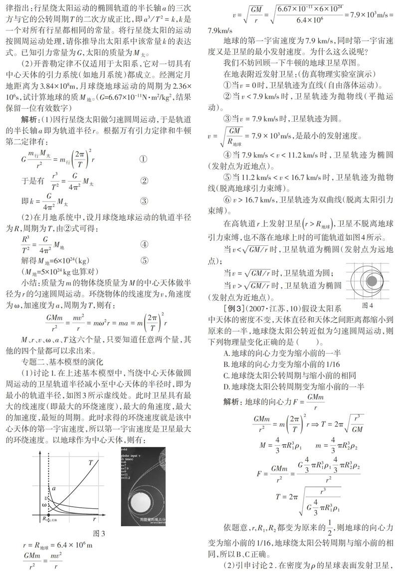 高考对万有引力的考查面面观 一 参考网