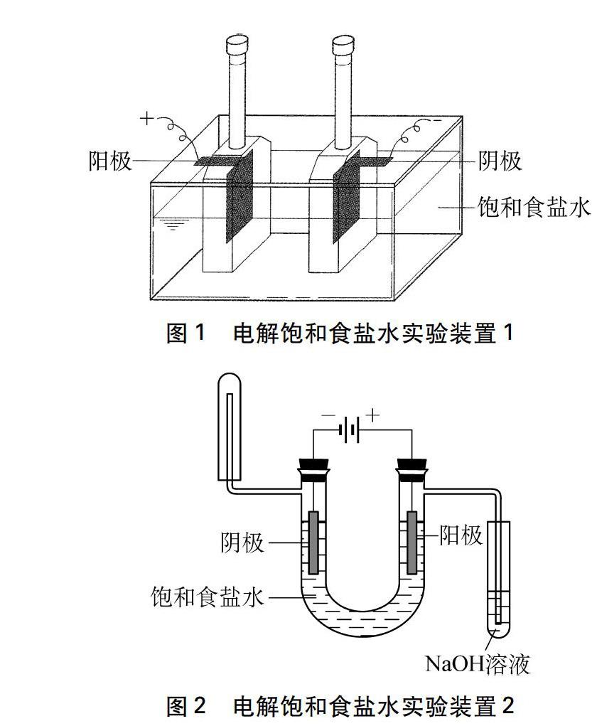 电解饱和食盐水实验装置的新设计