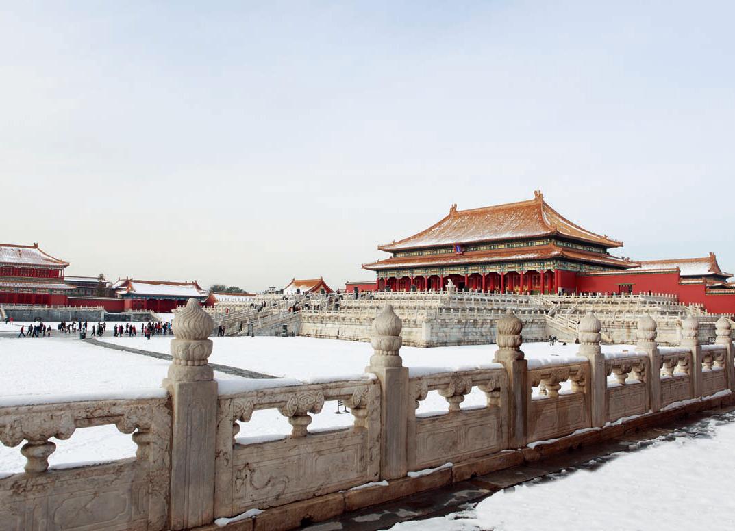 一场故宫雪,梦回紫禁城