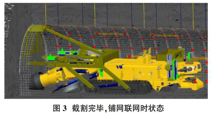 梅花井煤矿ebz200型掘进机掘锚一体化的应用
