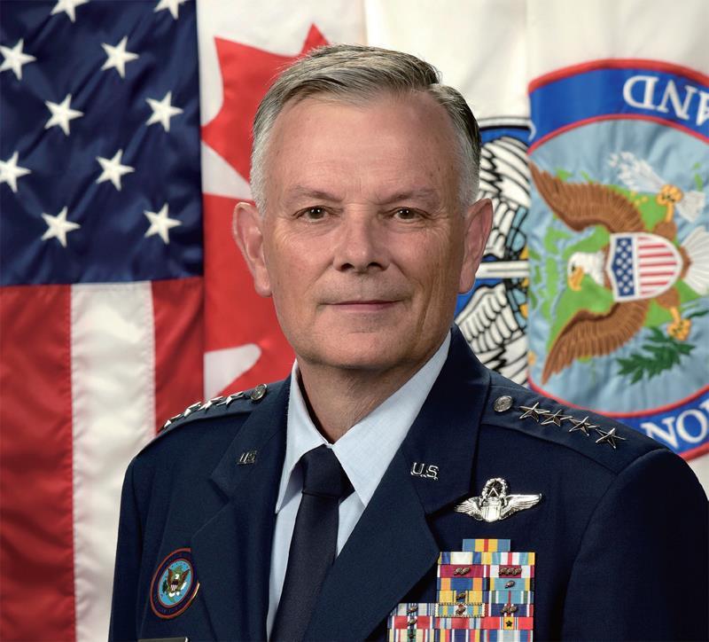 美国北方司令部新任司令:格伦·范赫克空军上将