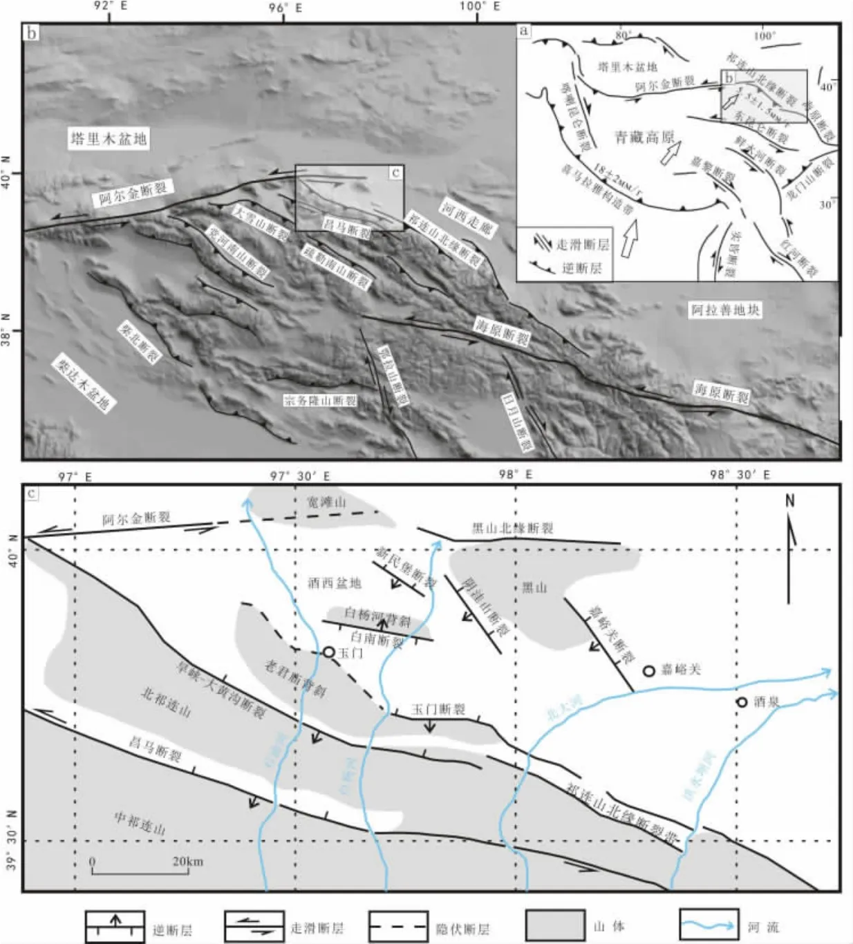 基于河流地貌对祁连山北缘西段地壳活动性的研究 参考网