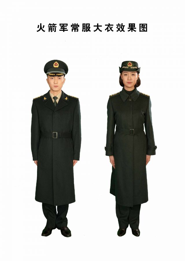 这次换发的火箭军新式礼(常)服,是在现行07式军服体系内,保持礼(常)服