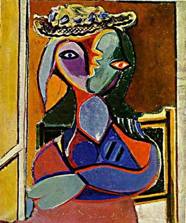 这幅画被认为是毕加索对精神与肉体的爱的最完美体现