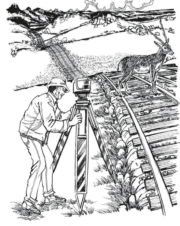 青藏铁路手绘图片