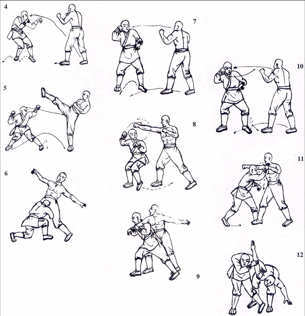 18种武术步法图片