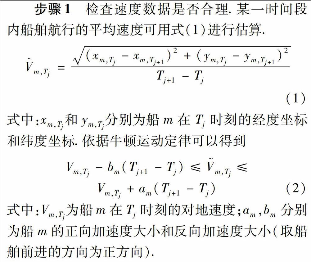 基于ais数据的船舶运动模式识别与应用