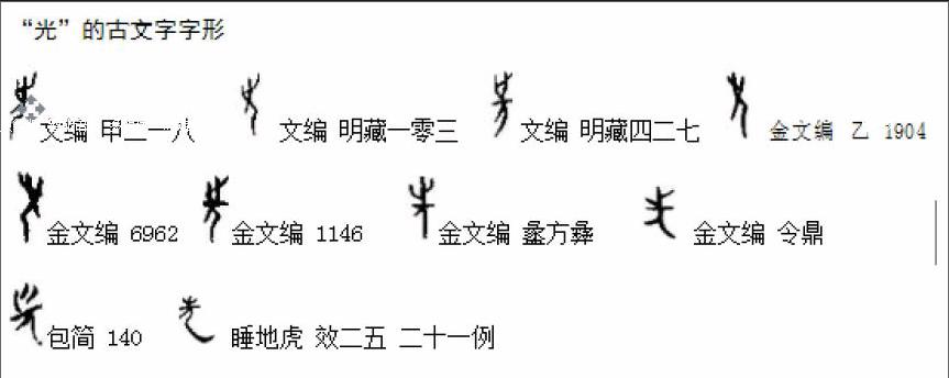 试论古文字中饰笔的发展趋向 参考网