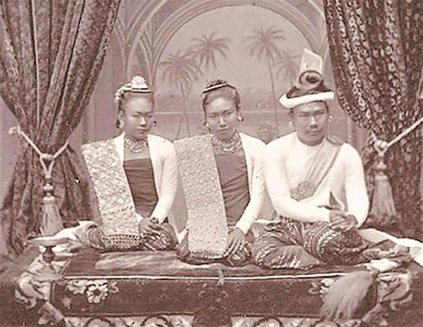 缅甸皇室后裔图片
