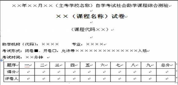 谈谈高等教育自学考试社会助学课程学业综合评价 参考网