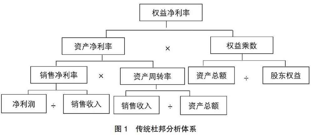 杜邦分析法结构图图片