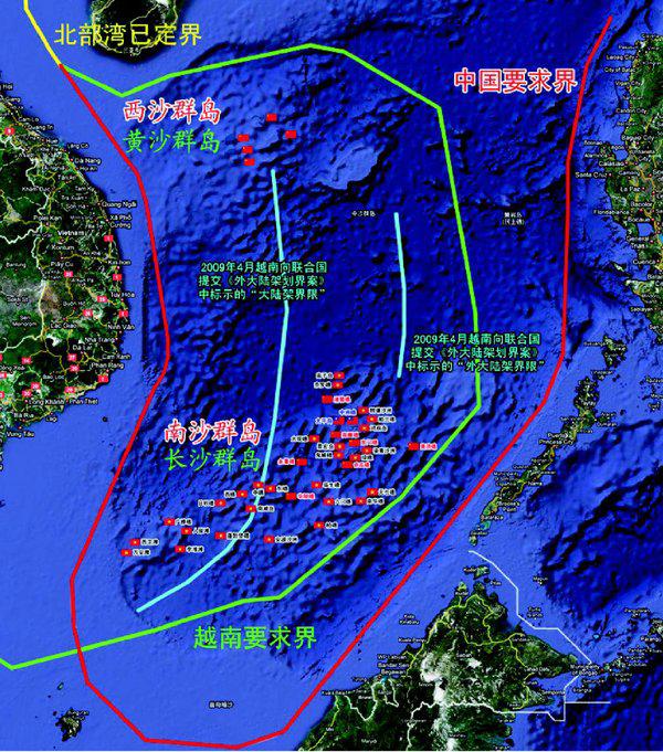 南海争夺结局决定于何种因素