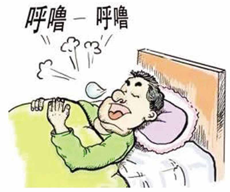 呼噜打着打着没了呼吸 42岁的陈先生因为严重的睡眠呼吸暂停,已经很久