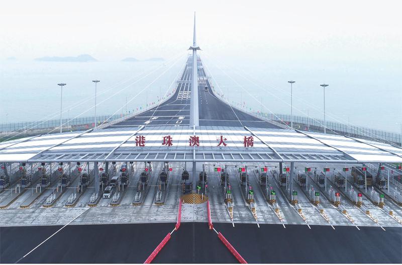 港珠澳大桥收费站图片图片