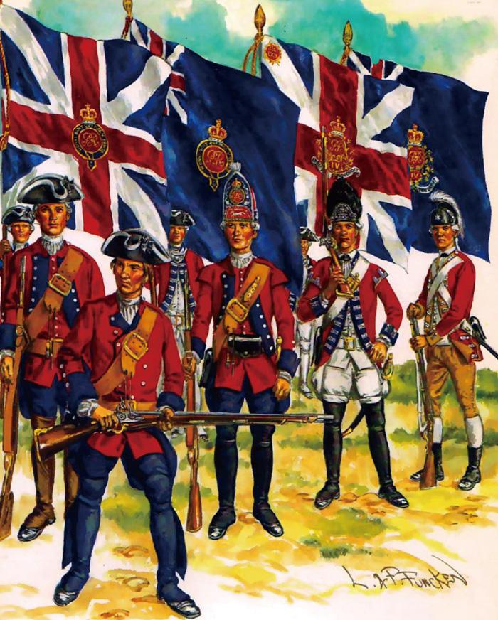 根据1765年英国颁布的《驻军法案》,七年战争结束之后的北美应该