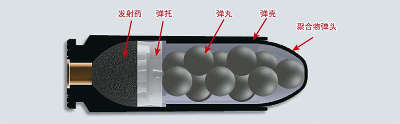 霰弹弹托构造图图片