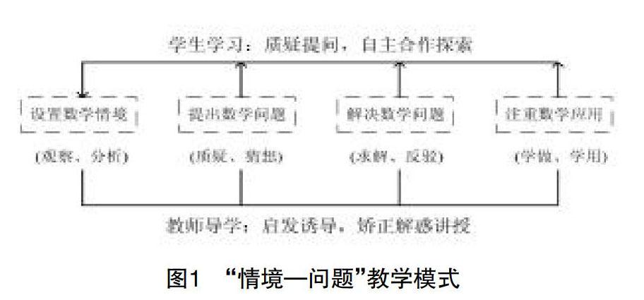 怎样在高中数学教学中创设数学情境,以及"情境—问题"教学在高中数学