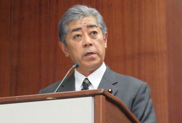 资料图片:日本防卫大臣岩屋毅(图片来源于网络)