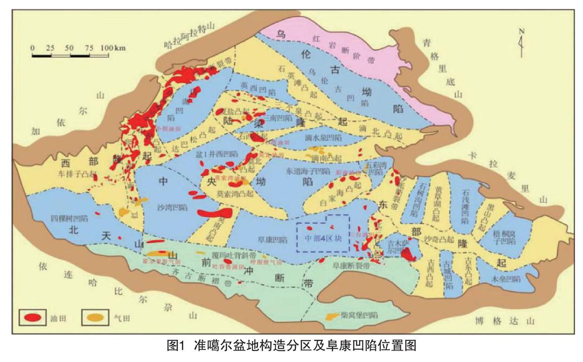 准格尔盆地位置图片