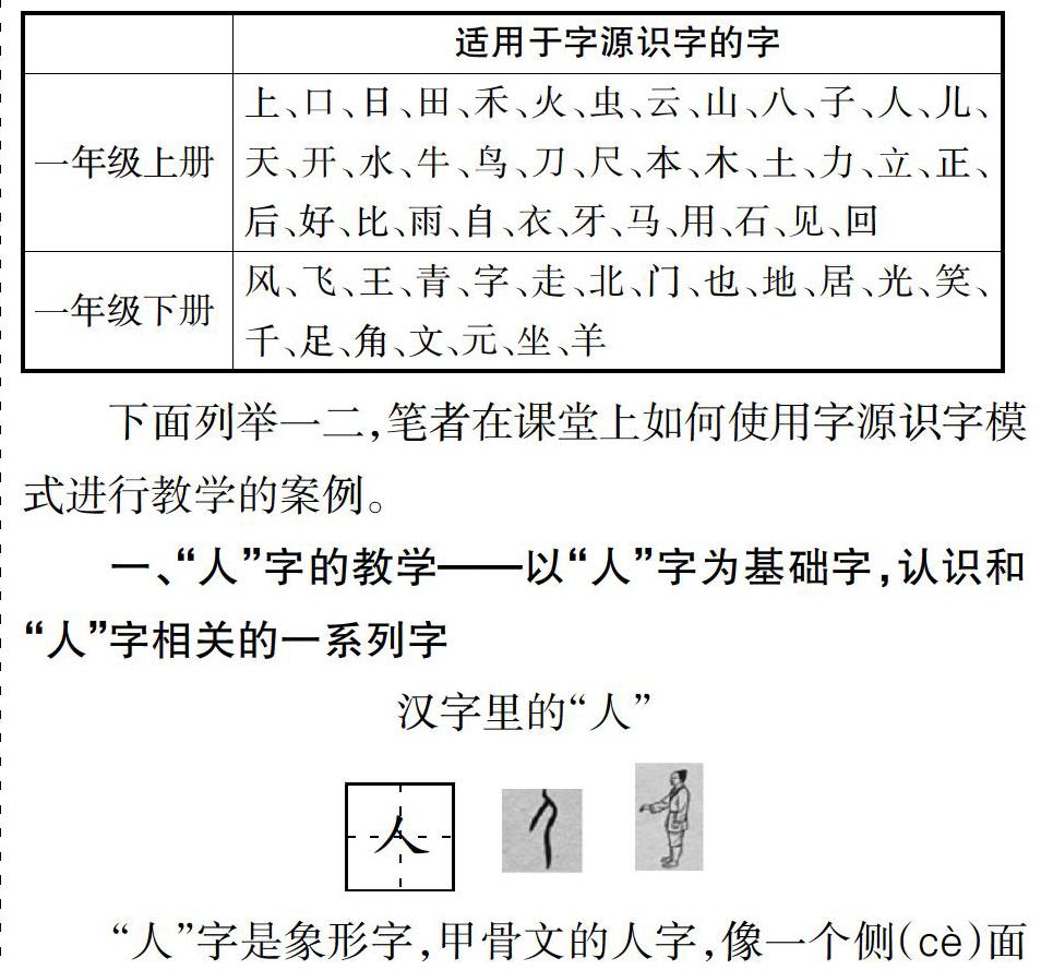 字源识字模式在低年级语文课堂的运用 参考网