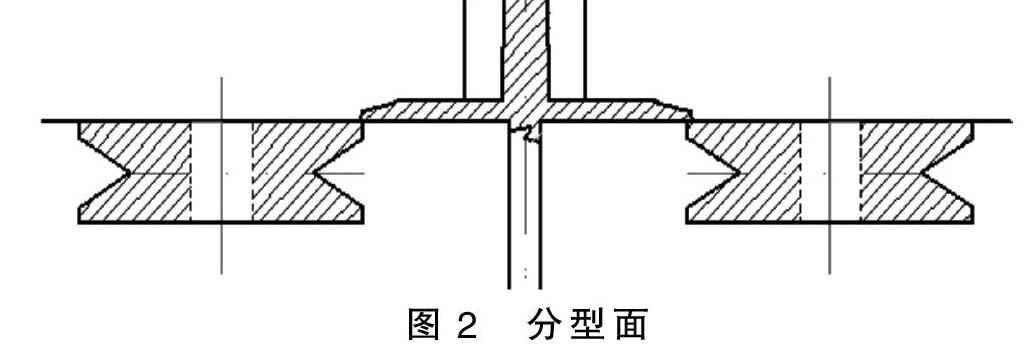 計算主流道和分流道尺寸,選定澆口類型,然後完成澆注系統的設計;確定