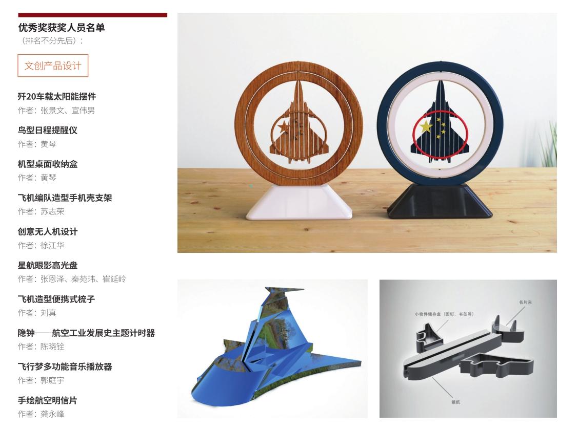 2019中国航空文化创意设计大赛结果揭晓