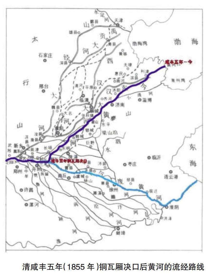 你可能好奇了,黃河不是從山東入海嗎,不經過海河流域.