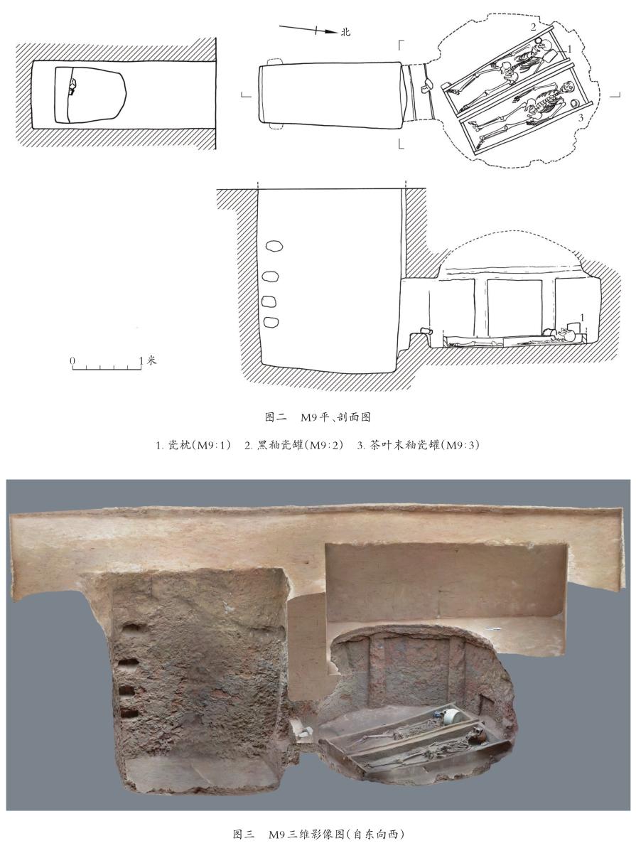 白膏泥墓葬结构图图片