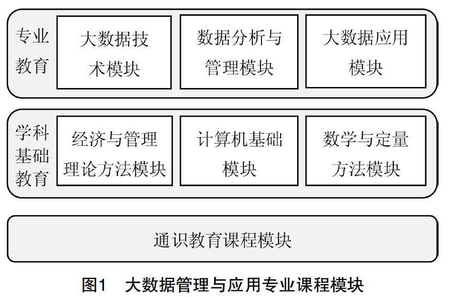 大数据管理与应用新专业建设探索与实践