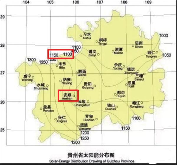 贵州省光照分布图图片