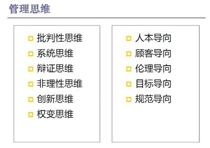 目的与手段,集权与分权,继承与创新等矛盾关系,通过强化批判性思维