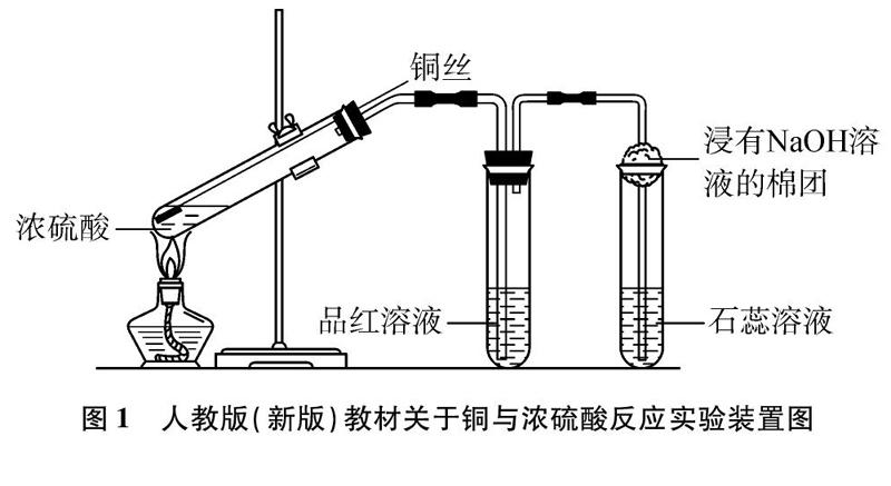 铜与浓硫酸反应实验异常现象的探究及装置的新设计