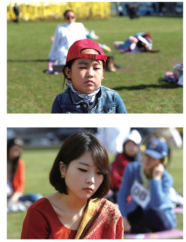 首届发呆大赛由韩国艺术家发起,最后由一名九岁小女孩夺得比赛冠军