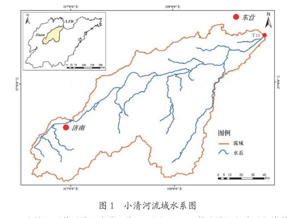 山东小清河地图图片