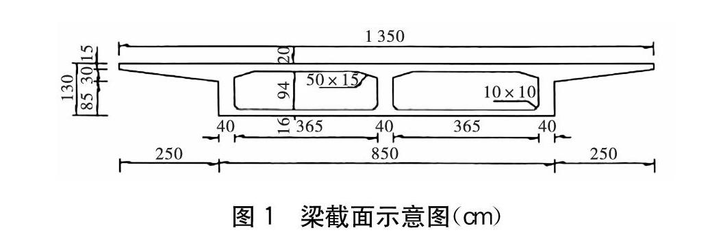 箱梁截面尺寸图图片