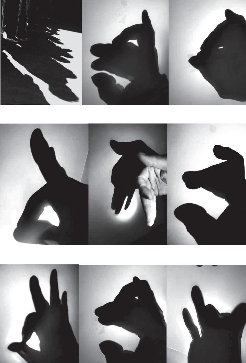 手部影子造型图片