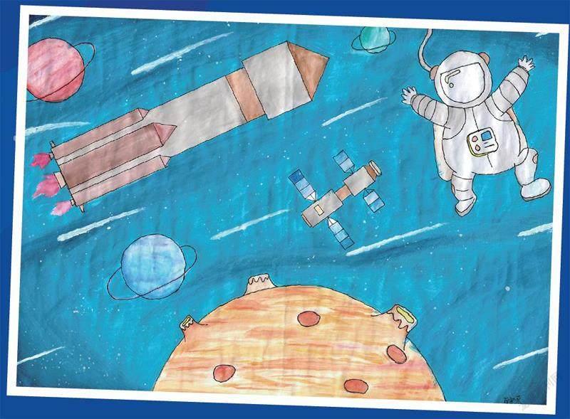 中国空间站首场天宫画展:让青春与星空成功对话