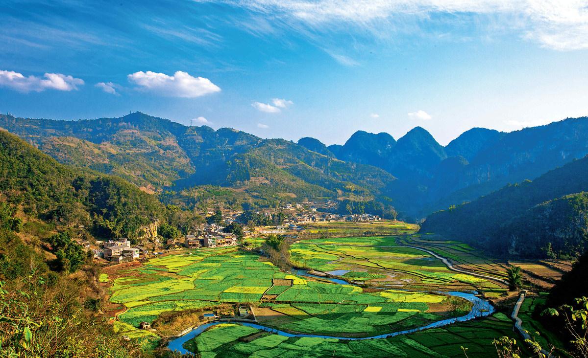 文山广南坝美风景区图片