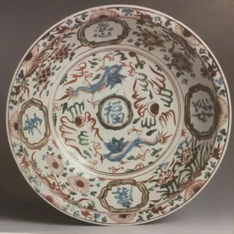 明清时期漳州窑五彩瓷盘的纹样品类及相关问题 参考网