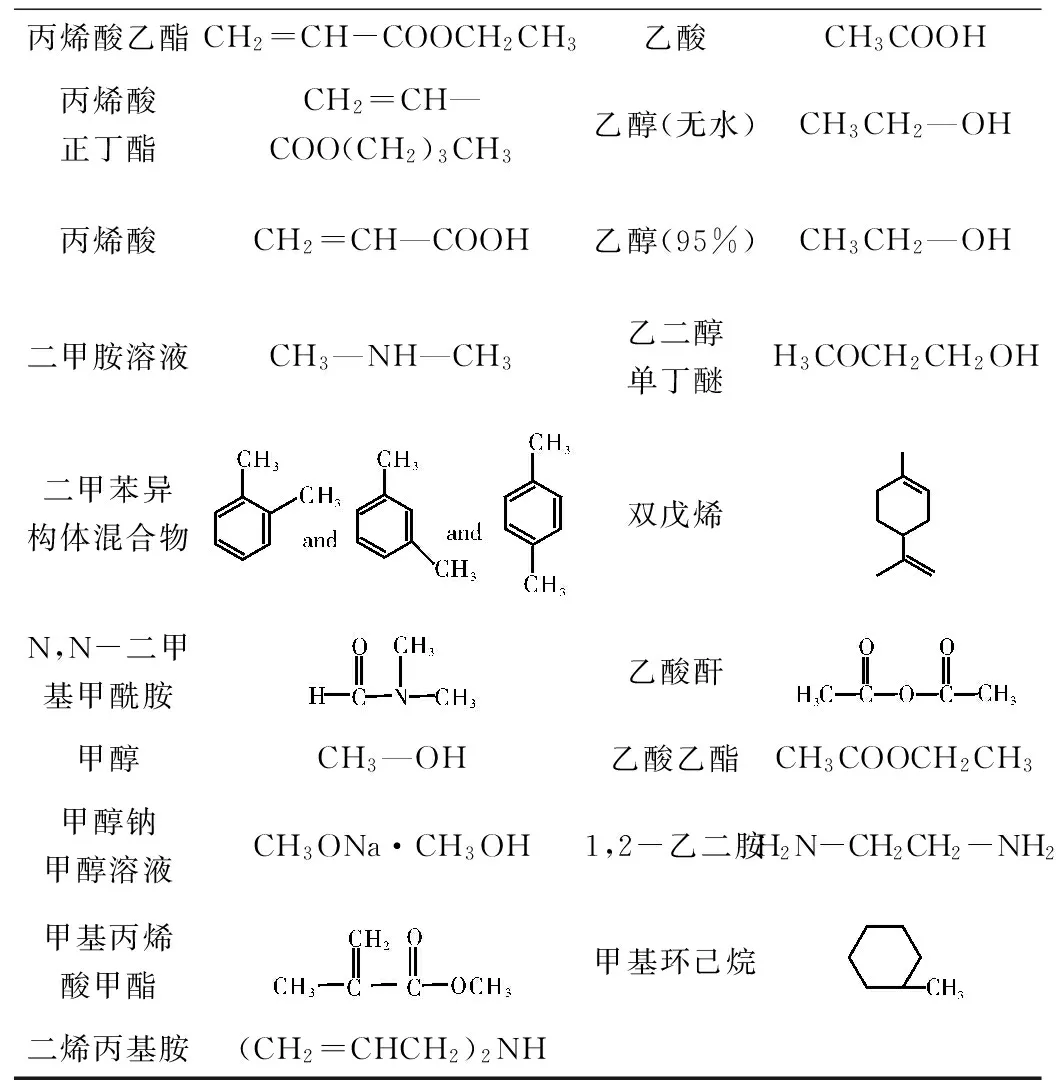 环戊基乙酸结构式图片